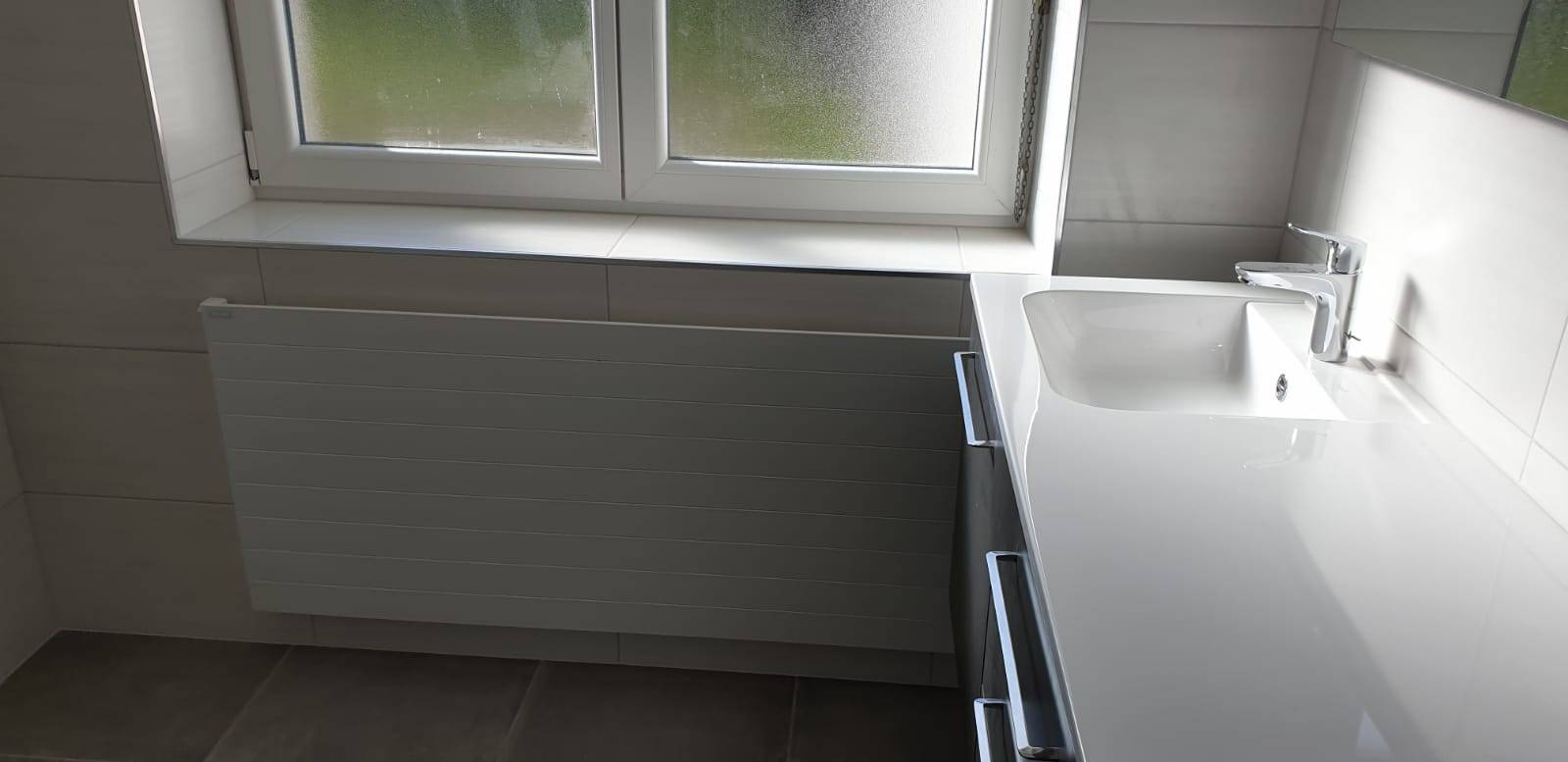 Création d&#8217;une salle de bains à Village-neuf proche de Saint-Louis Pfastatt 3